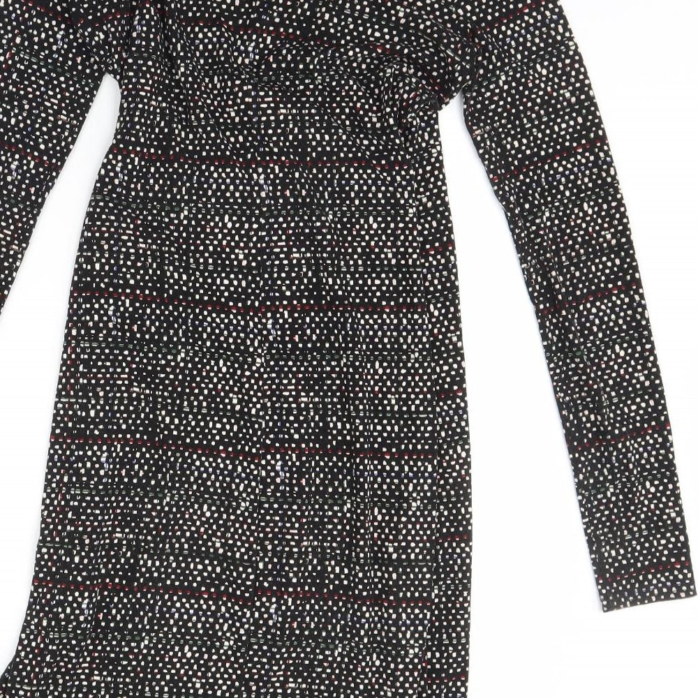 Gap Womens Black Polka Dot  Shift  Size XS