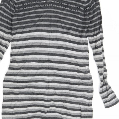 Womens UK Size 10 M&s Grey Pullover Jumper