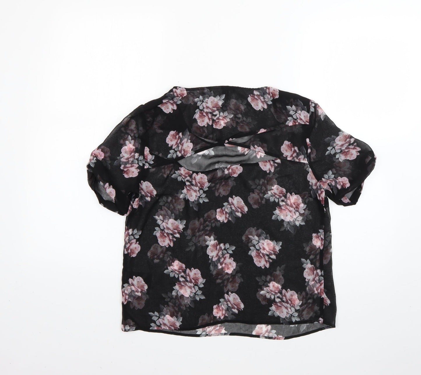 Womens UK Size 10 H&M Multicoloured Basic Blouse