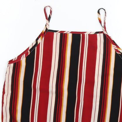 Womens UK Size S Glamorous Multicoloured Basic Blouse