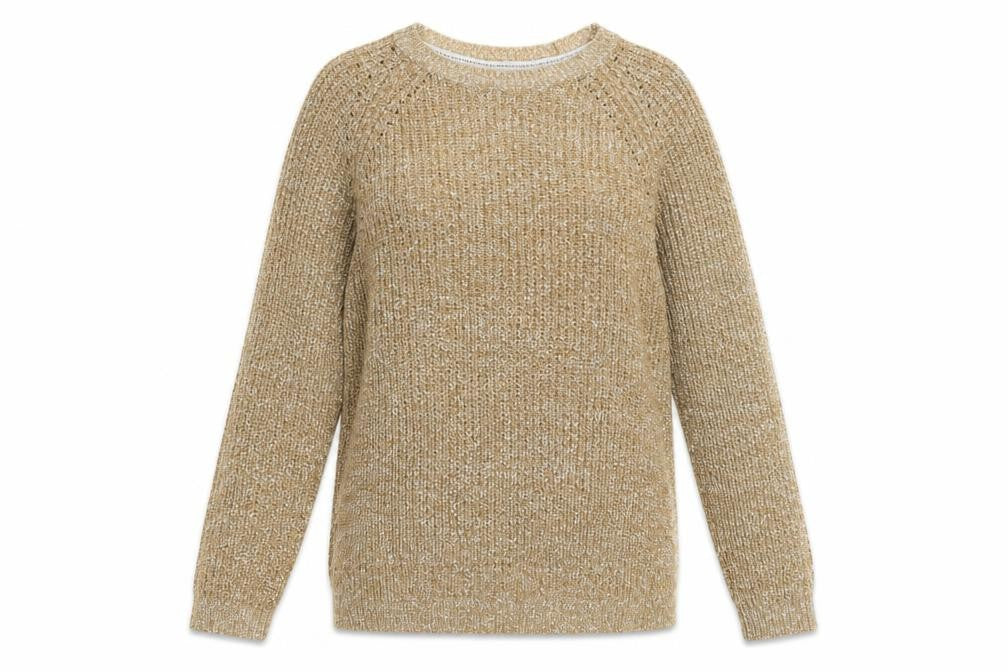 Womens UK Size M Matalan Brown Pullover Jumper