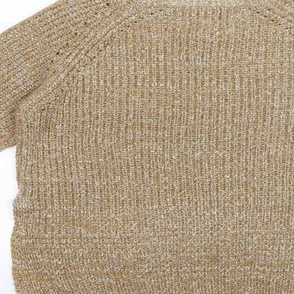 Womens UK Size M Matalan Brown Pullover Jumper