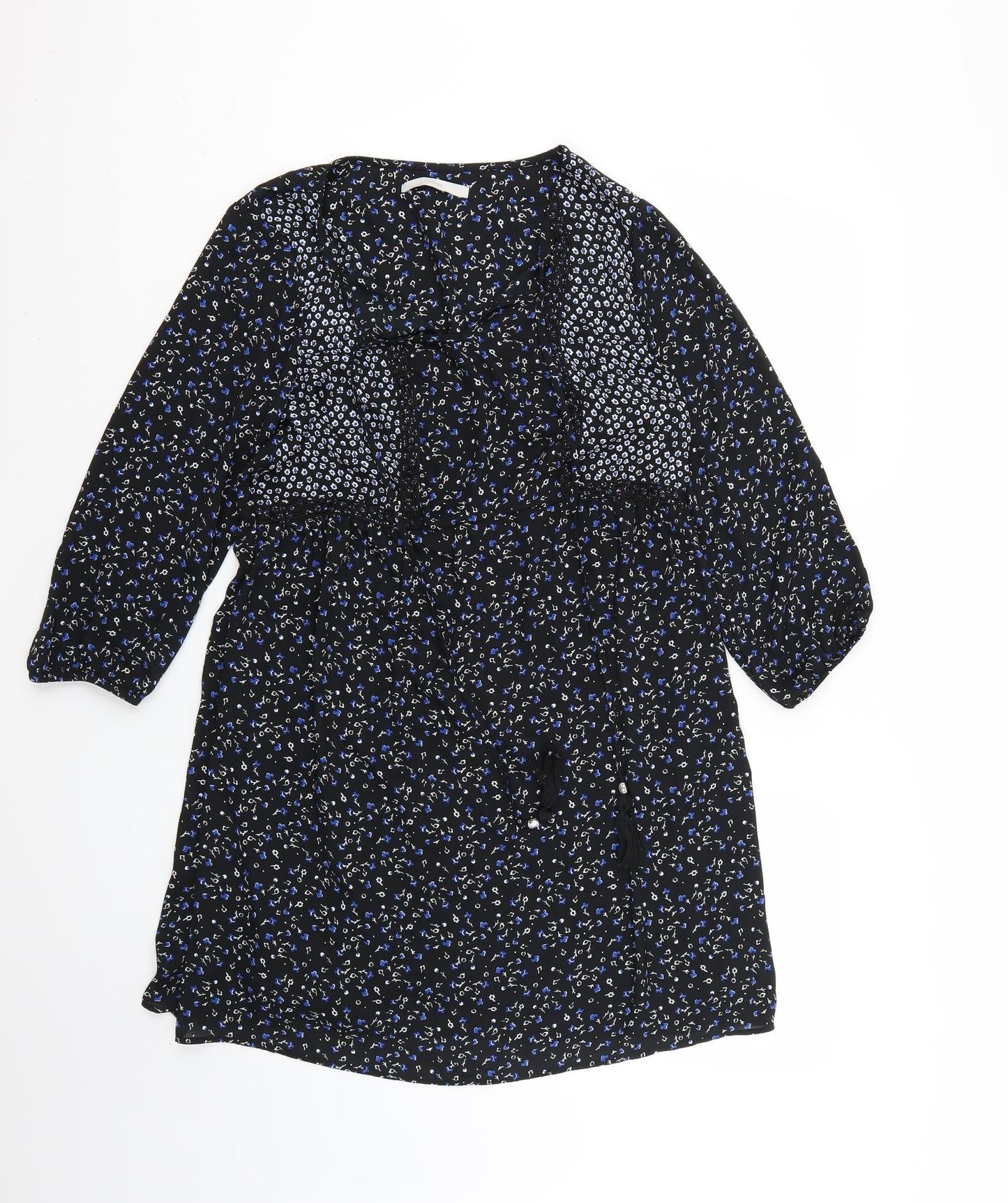 George Womens Multicoloured Floral  Shirt Dress  Size 12