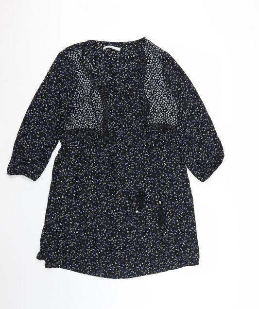 George Womens Multicoloured Floral  Shirt Dress  Size 12