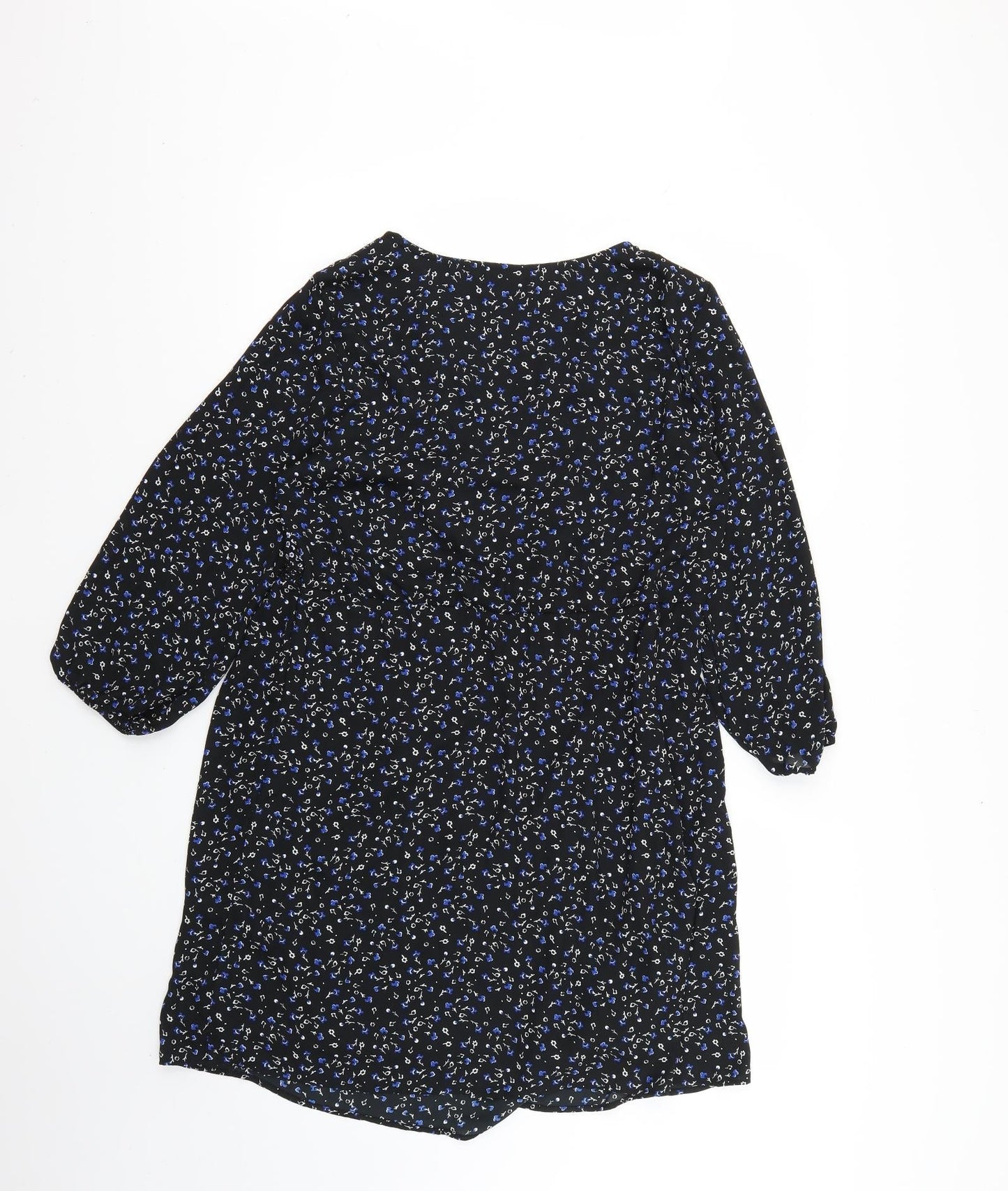 George Womens Multicoloured Floral  Shirt Dress  Size 12