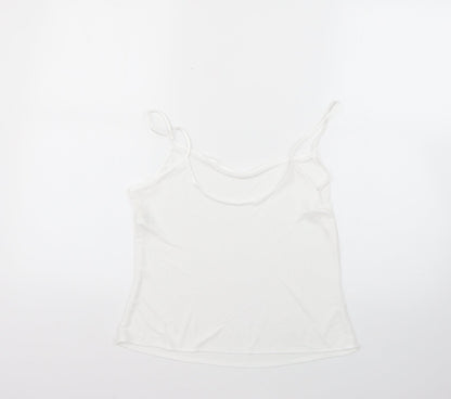 Marks and Spencer Womens White   Basic Blouse Size 12