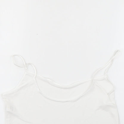 Marks and Spencer Womens White   Basic Blouse Size 12