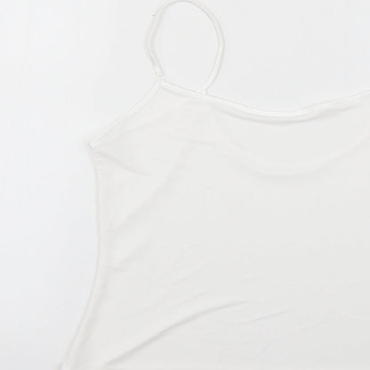 Marks and Spencer Womens White   Basic Blouse Size 12