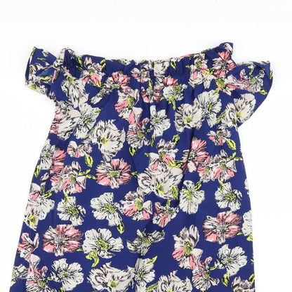 Atmosphere Womens Multicoloured Floral  T-Shirt Dress  Size 8
