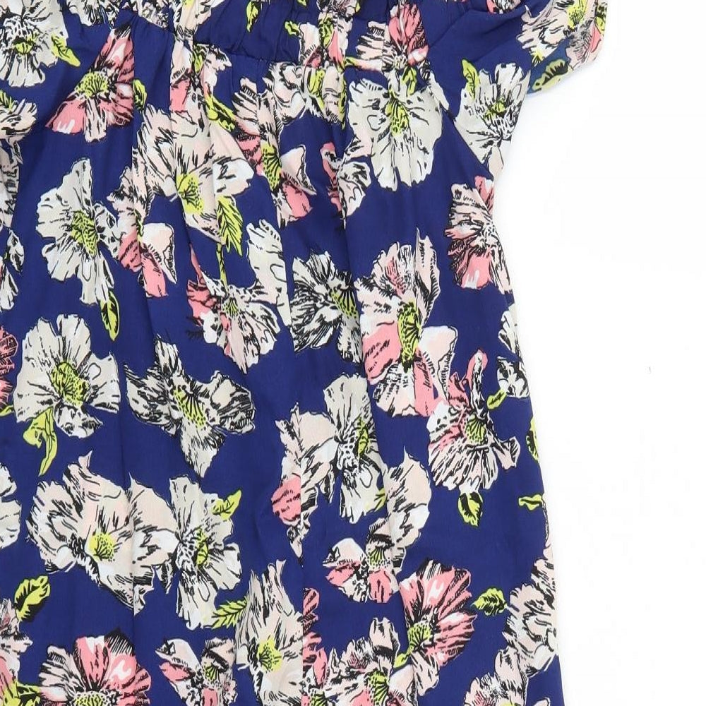 Atmosphere Womens Multicoloured Floral  T-Shirt Dress  Size 8
