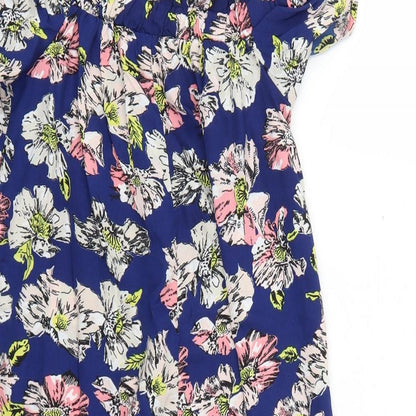 Atmosphere Womens Multicoloured Floral  T-Shirt Dress  Size 8