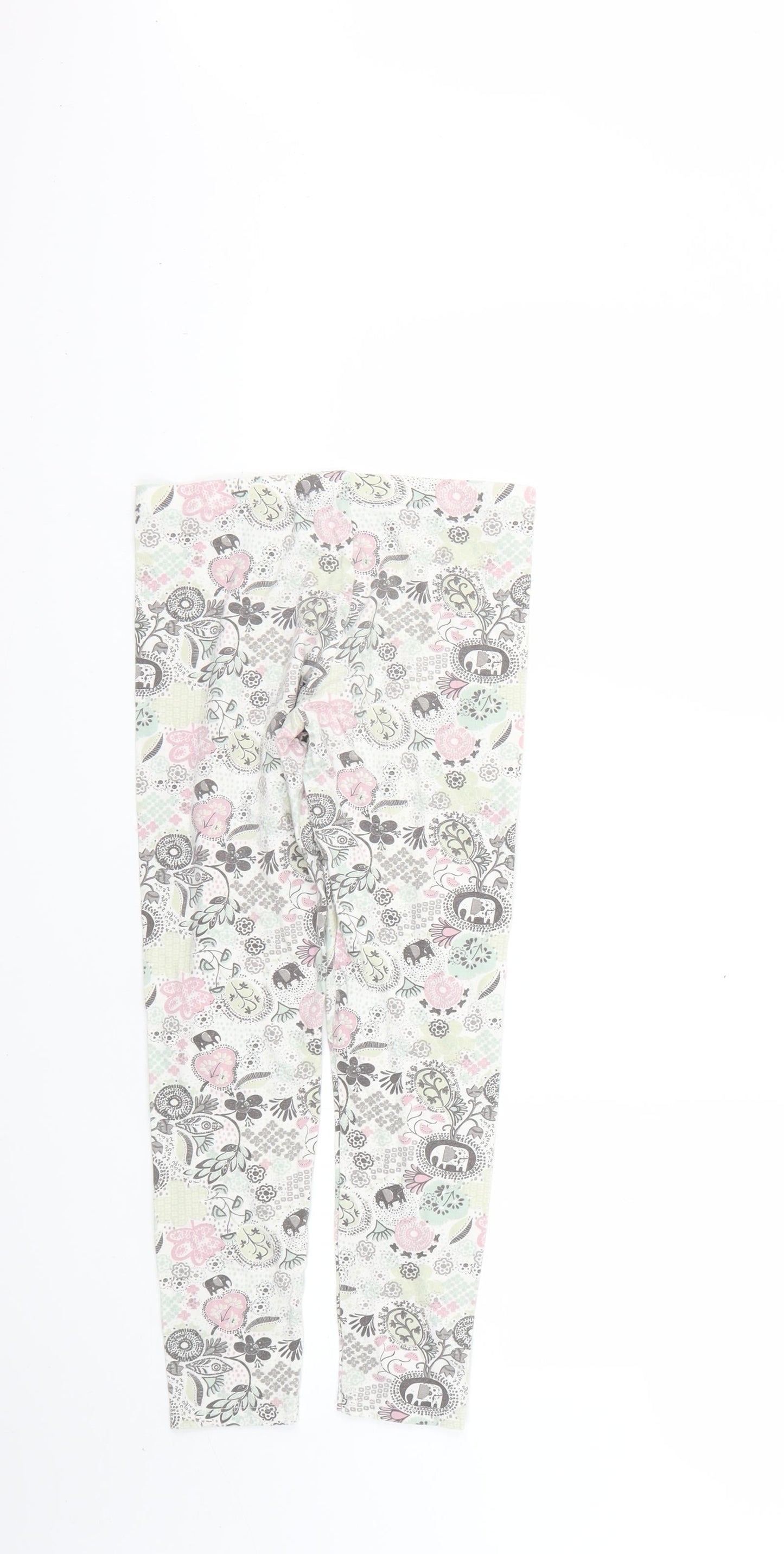 George Girls Multicoloured Geometric  Cropped Trousers Size 10-11 Years