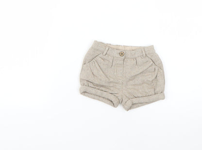 Monsoon Baby Beige   Cropped Trousers Size 3-6 Months