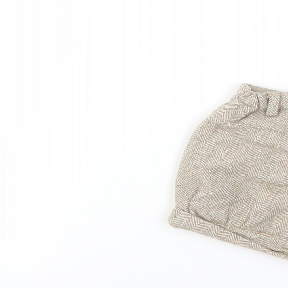 Monsoon Baby Beige   Cropped Trousers Size 3-6 Months