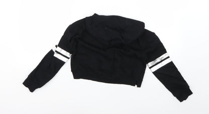 miss evie Girls Black   Pullover Hoodie Size 7-8 Years