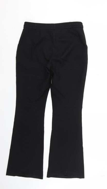 Womens UK Size 10 Atmosphere Regular Fit  Black Trousers