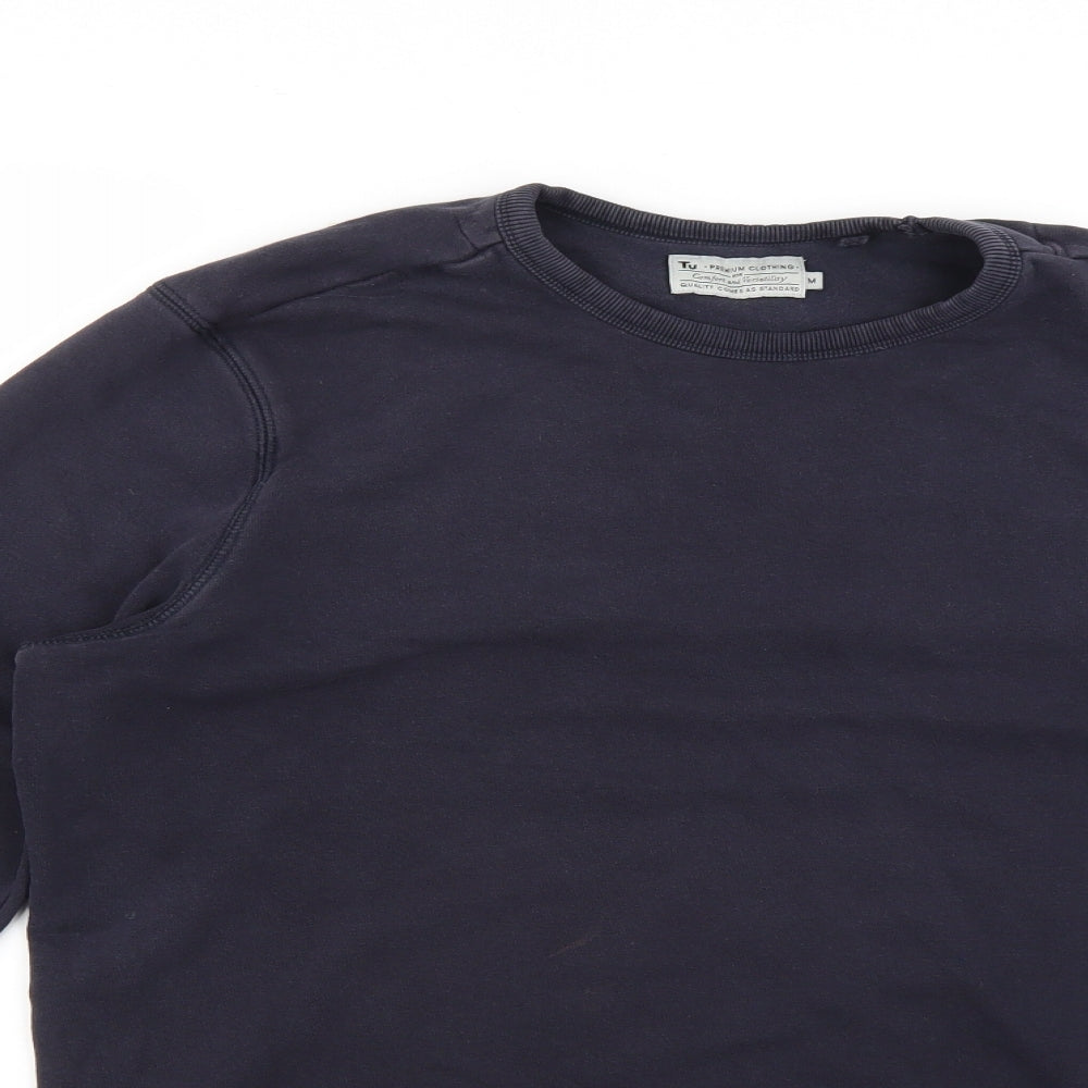 TU Mens Blue   Pullover Jumper Size M