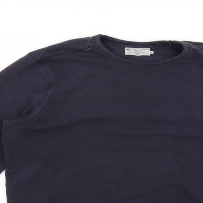 TU Mens Blue   Pullover Jumper Size M
