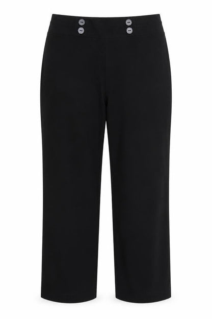 Womens UK Size 16 isle Regular Fit  Black Trousers