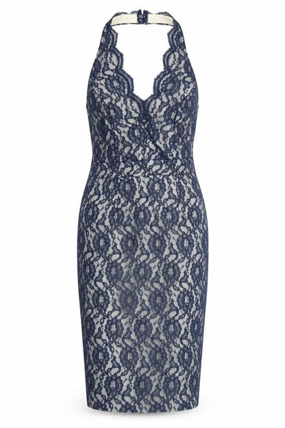 Lipsy Womens Blue   Bodycon  Size 8