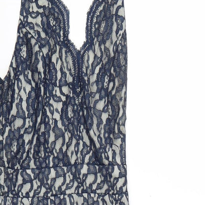 Lipsy Womens Blue   Bodycon  Size 8