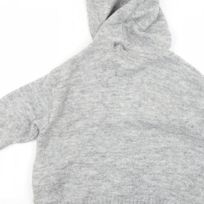 H&M Womens Grey   Full Zip Hoodie Size XS