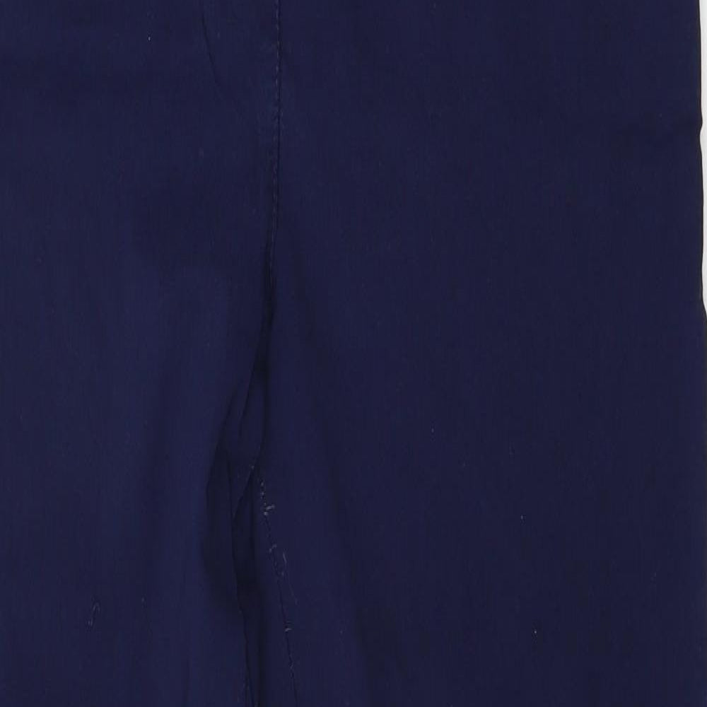 Womens UK Size 34 in Preworn Regular Fit  Blue Trousers