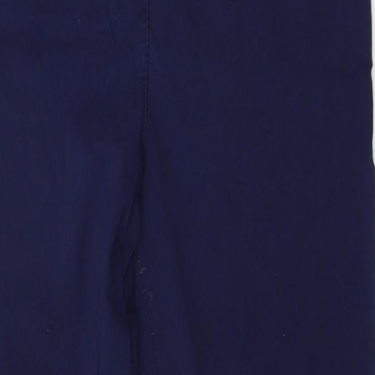 Womens UK Size 34 in Preworn Regular Fit  Blue Trousers