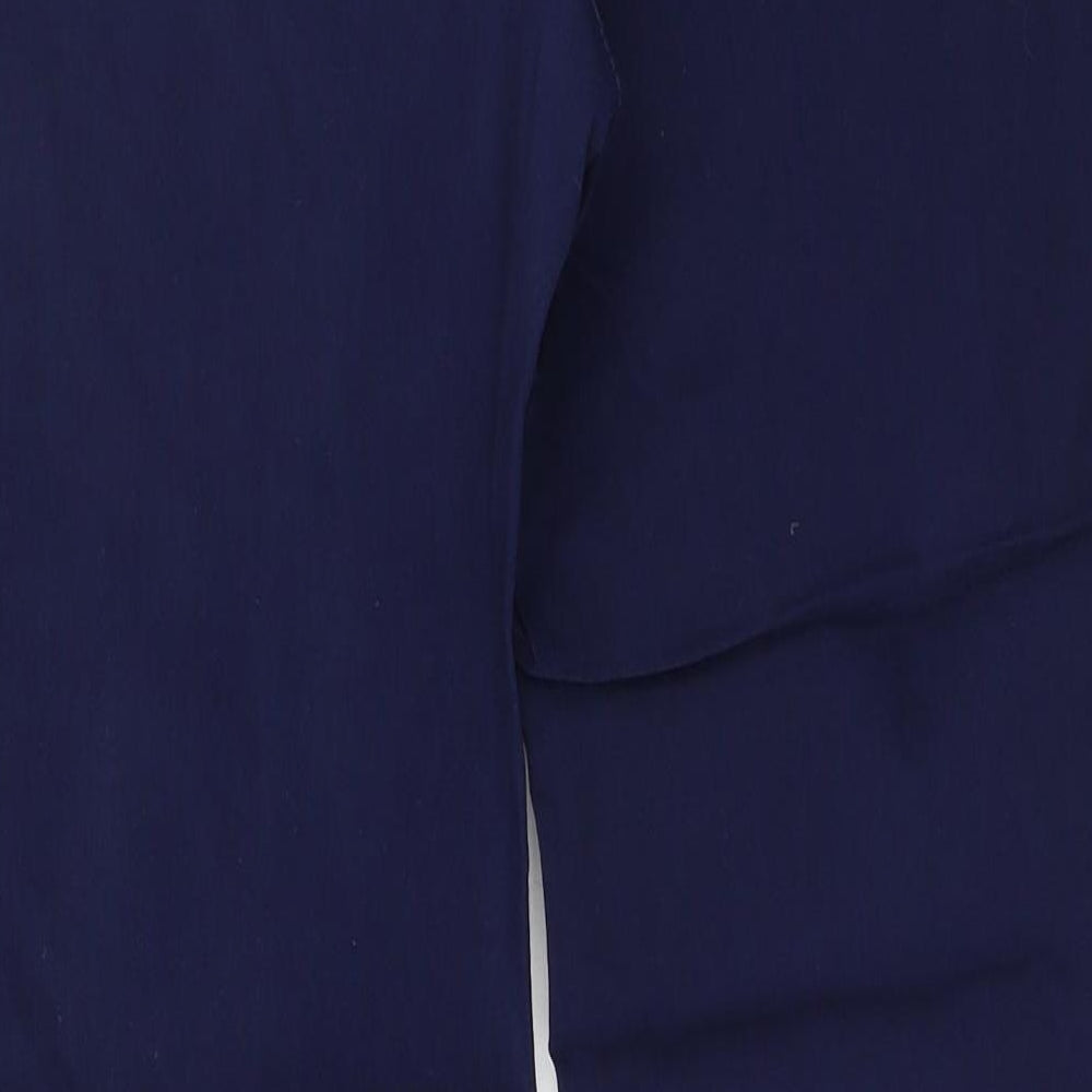 Womens UK Size 34 in Preworn Regular Fit  Blue Trousers