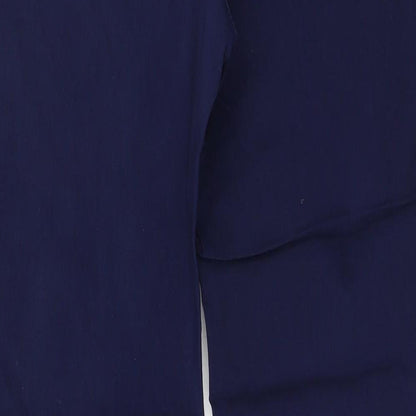 Womens UK Size 34 in Preworn Regular Fit  Blue Trousers