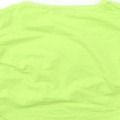 Hong Girls Green  Jersey Basic T-Shirt Size 8 Years  - hearts