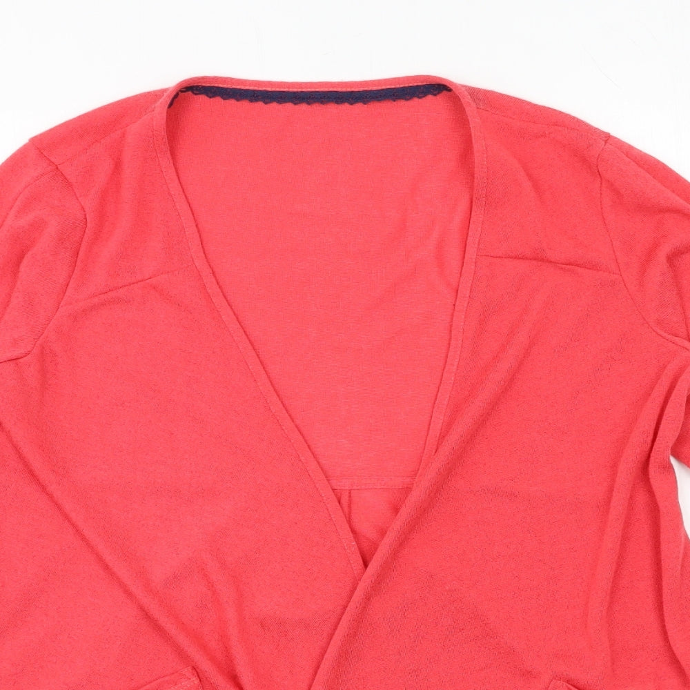 Womens UK Size 10 Per Una Pink Cardigan Jumper
