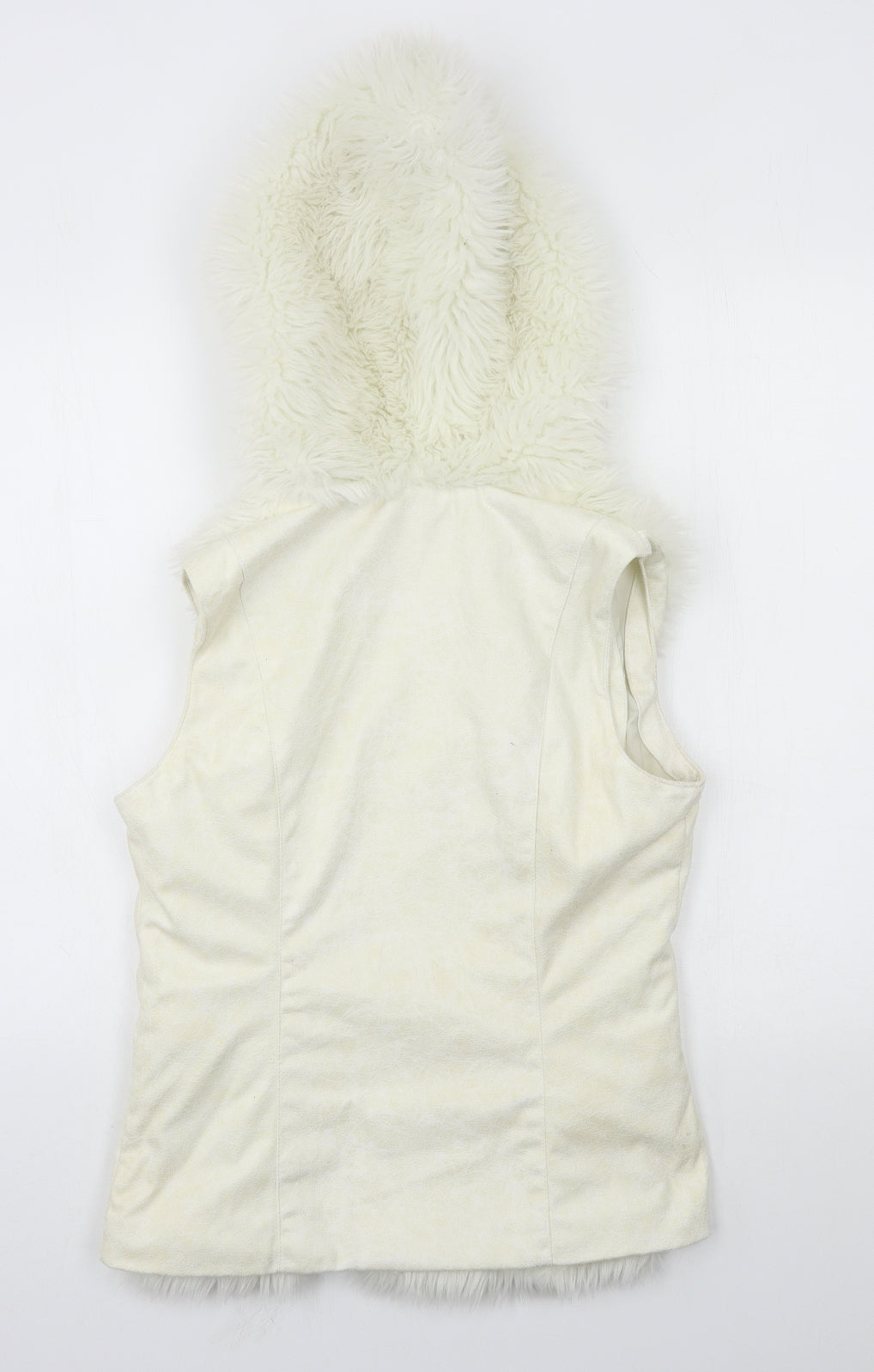 Womens UK Size M VILA Ivory Gilet