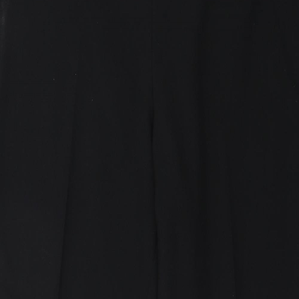 Womens UK Size 14 Marks and Spencer Regular Fit  Black Trousers