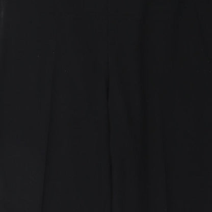 Womens UK Size 14 Marks and Spencer Regular Fit  Black Trousers