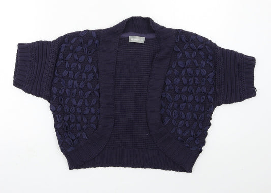 Womens UK Size 12 Per Una Black Cardigan Jumper