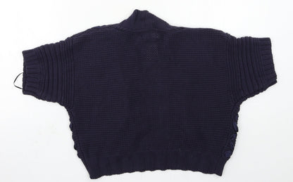 Womens UK Size 12 Per Una Black Cardigan Jumper