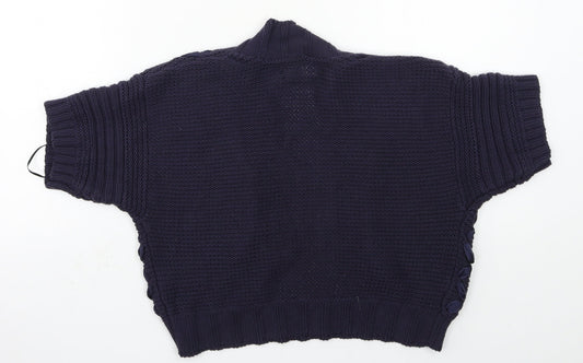 Womens UK Size 12 Per Una Black Cardigan Jumper