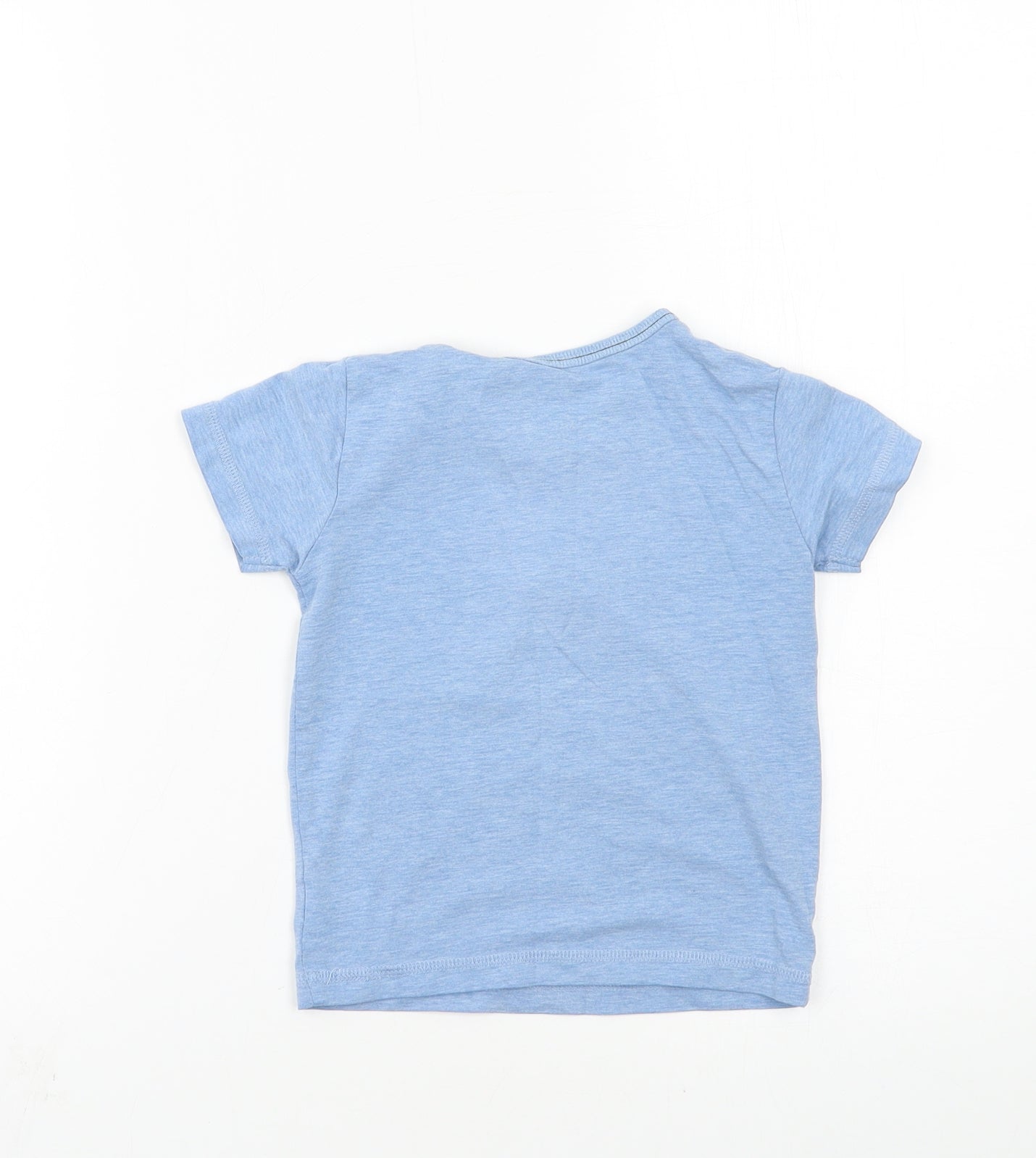 NEXT Baby Blue  Jersey Basic T-Shirt Size 12-18 Months  - Lion