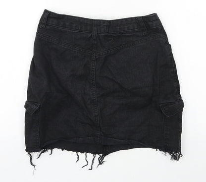 Womens UK Size 8 Denim & Co. A-Line Denim Skirt