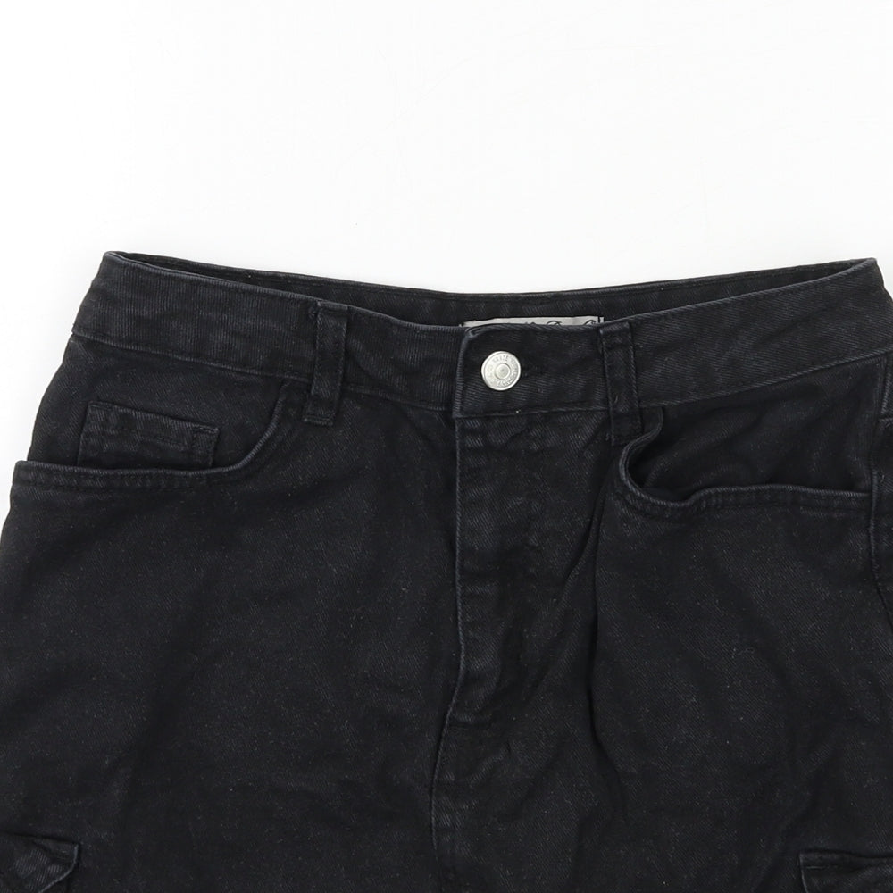 Womens UK Size 8 Denim & Co. A-Line Denim Skirt