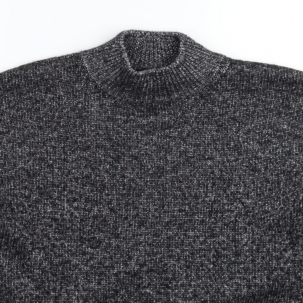 Womens UK Size M Zara Silver Pullover Jumper