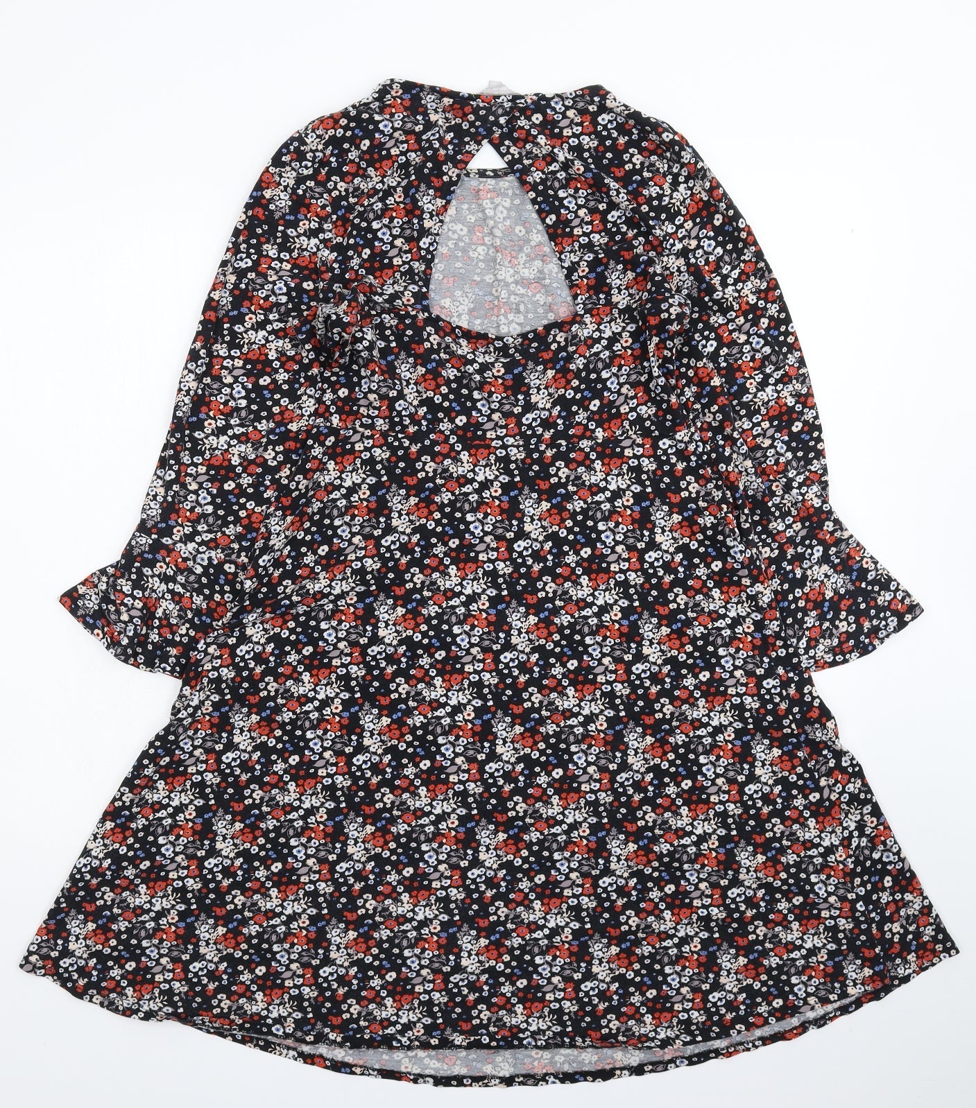 Red Herring Womens Multicoloured Floral  Fit & Flare  Size 10