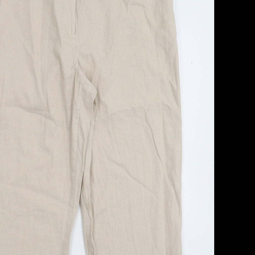 Womens UK Size 16 Debenhams Regular Fit  Grey Trousers