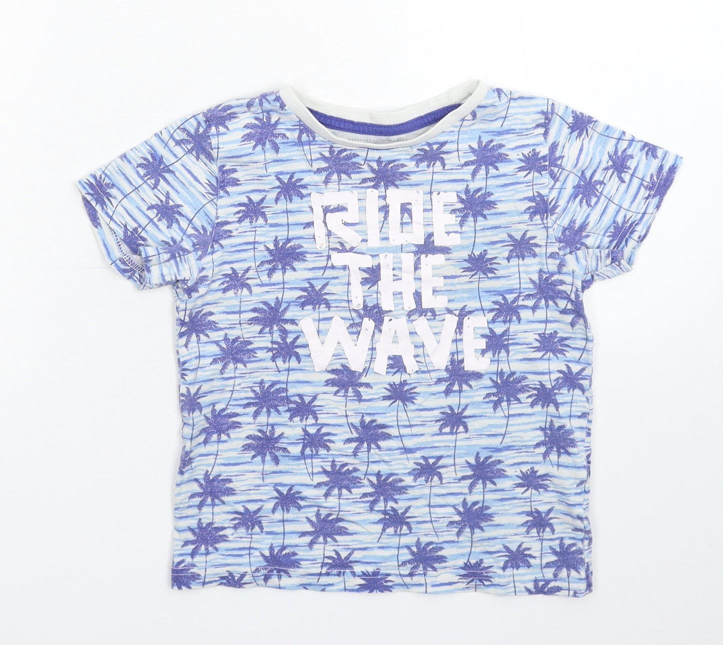 Peacocks Boys Multicoloured   Basic T-Shirt Size 6-7 Years
