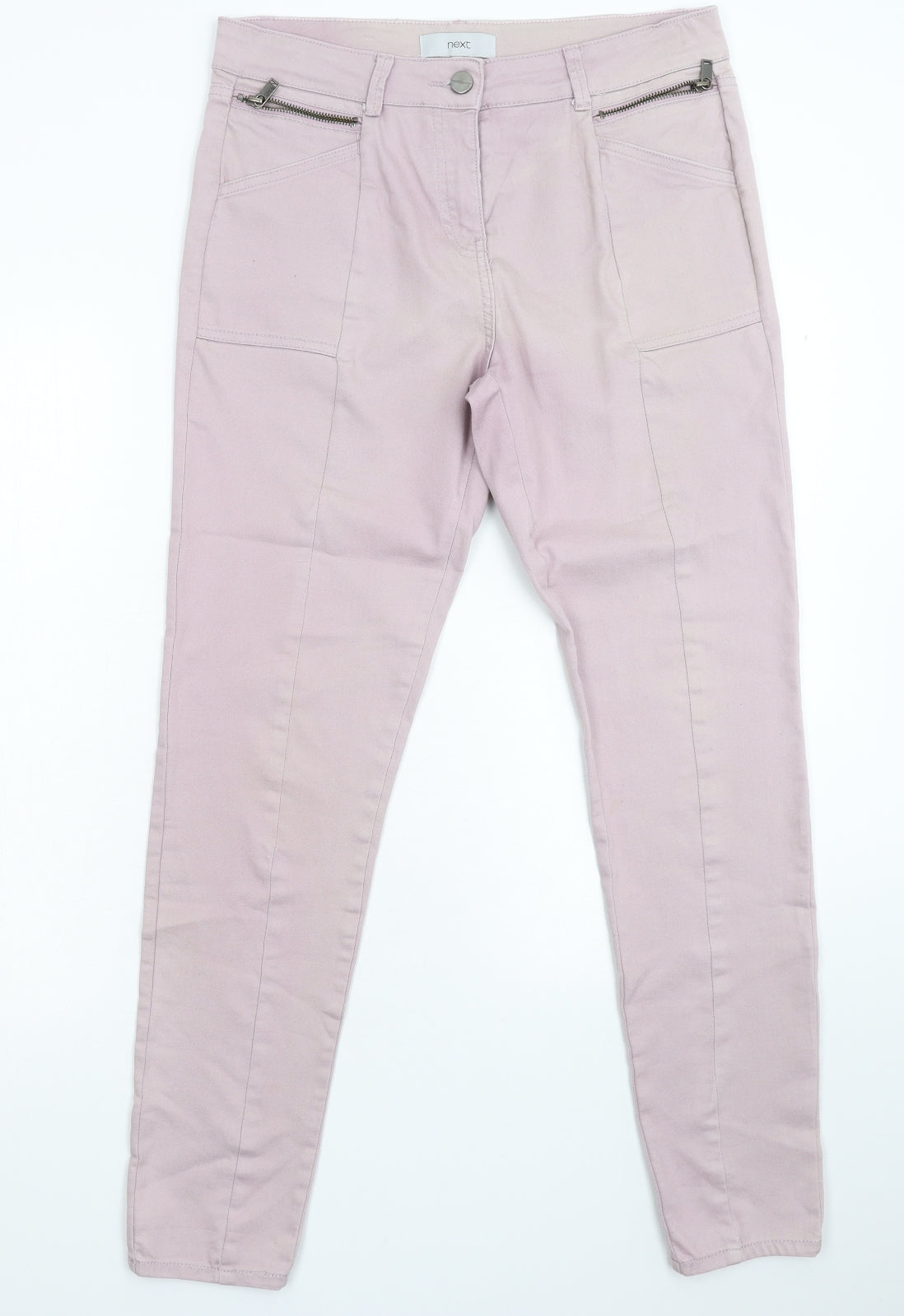 NEXT Womens Pink  Denim Skinny Jeans Size 10 L29 in