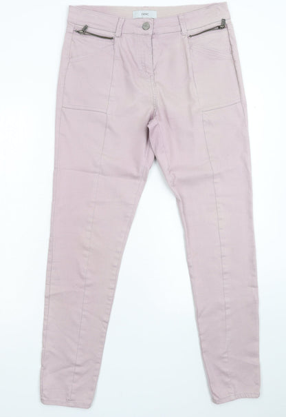 NEXT Womens Pink  Denim Skinny Jeans Size 10 L29 in