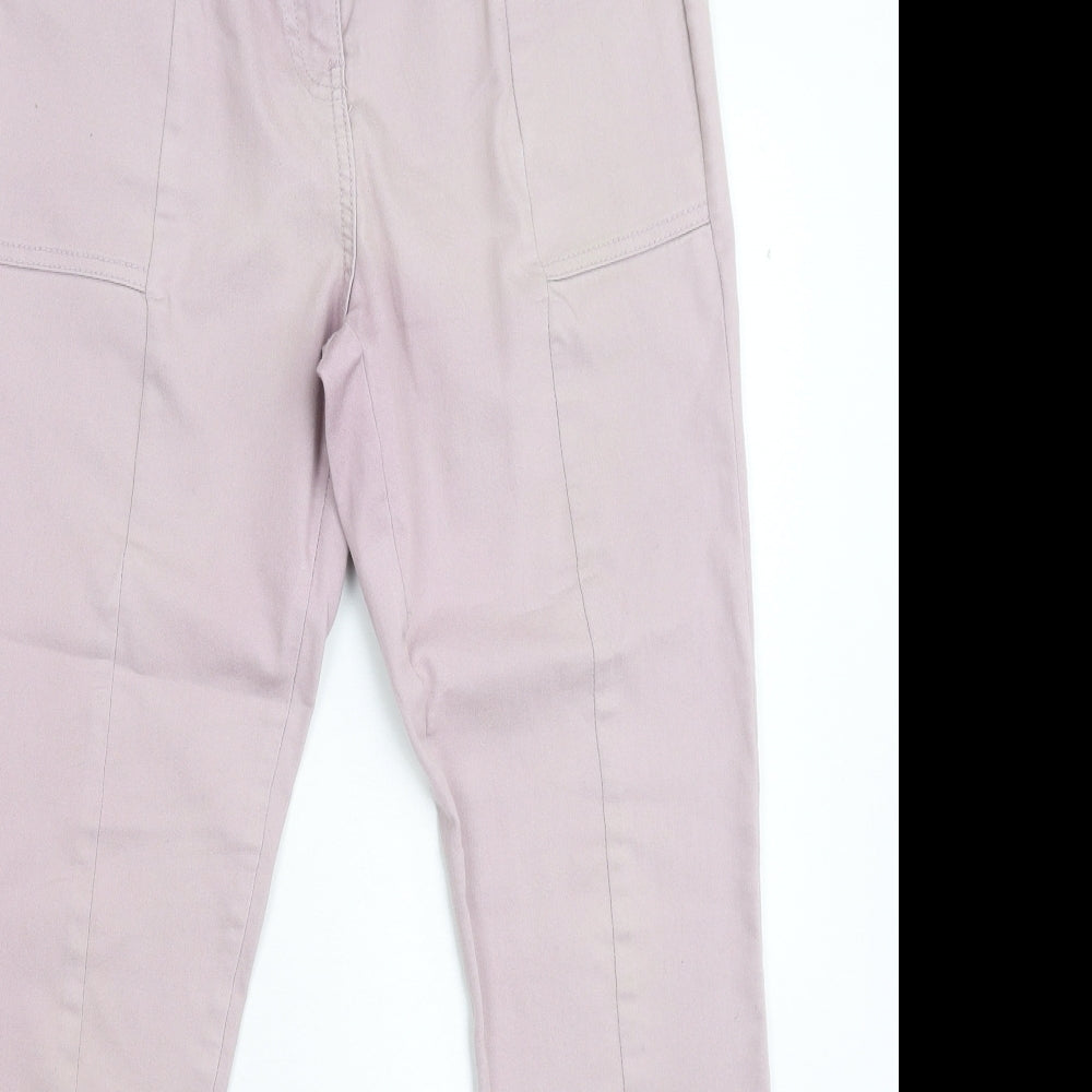 NEXT Womens Pink  Denim Skinny Jeans Size 10 L29 in