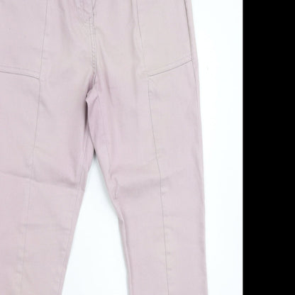 NEXT Womens Pink  Denim Skinny Jeans Size 10 L29 in