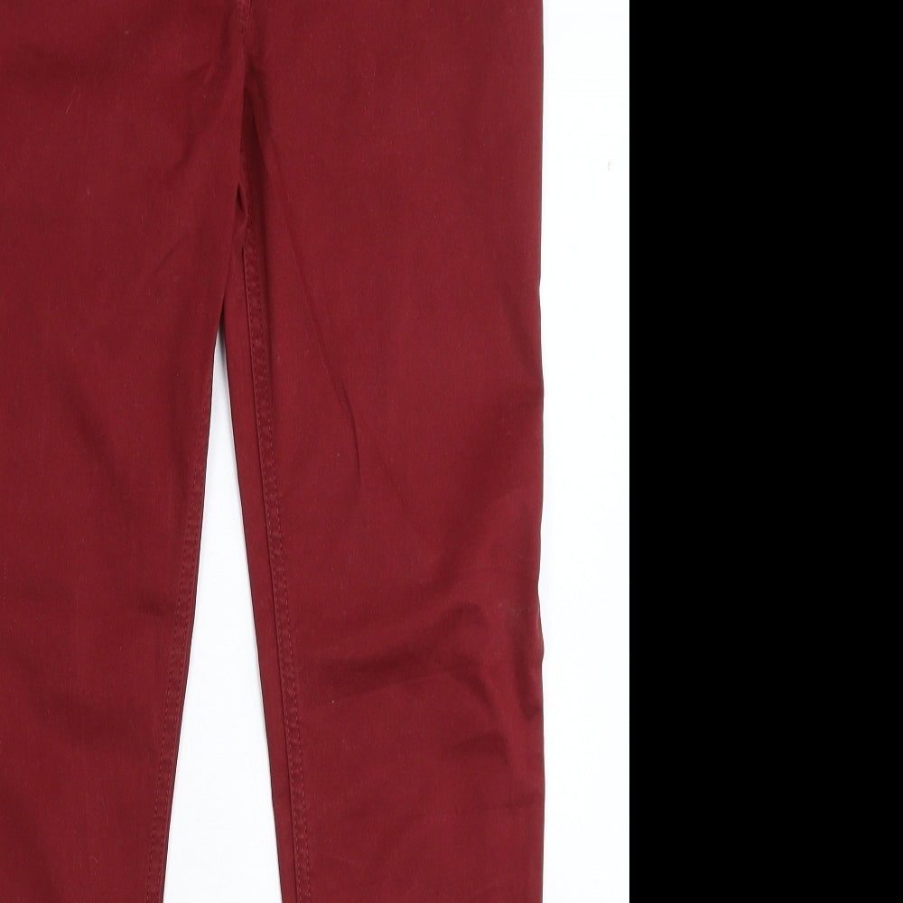 NEXT Womens Brown  Denim Skinny Jeans Size 10 L30 in